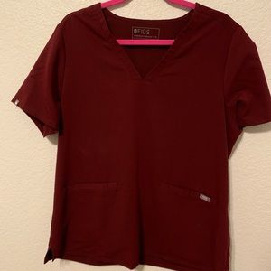Burgundy Figs top XL Casma